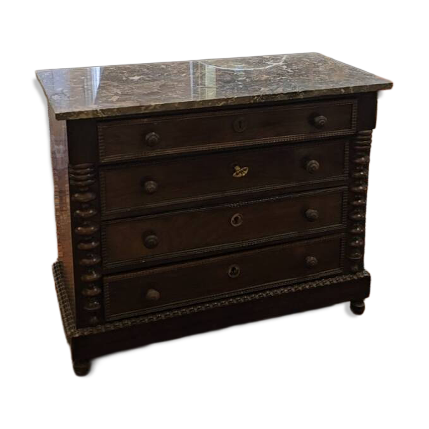 Miniature commode