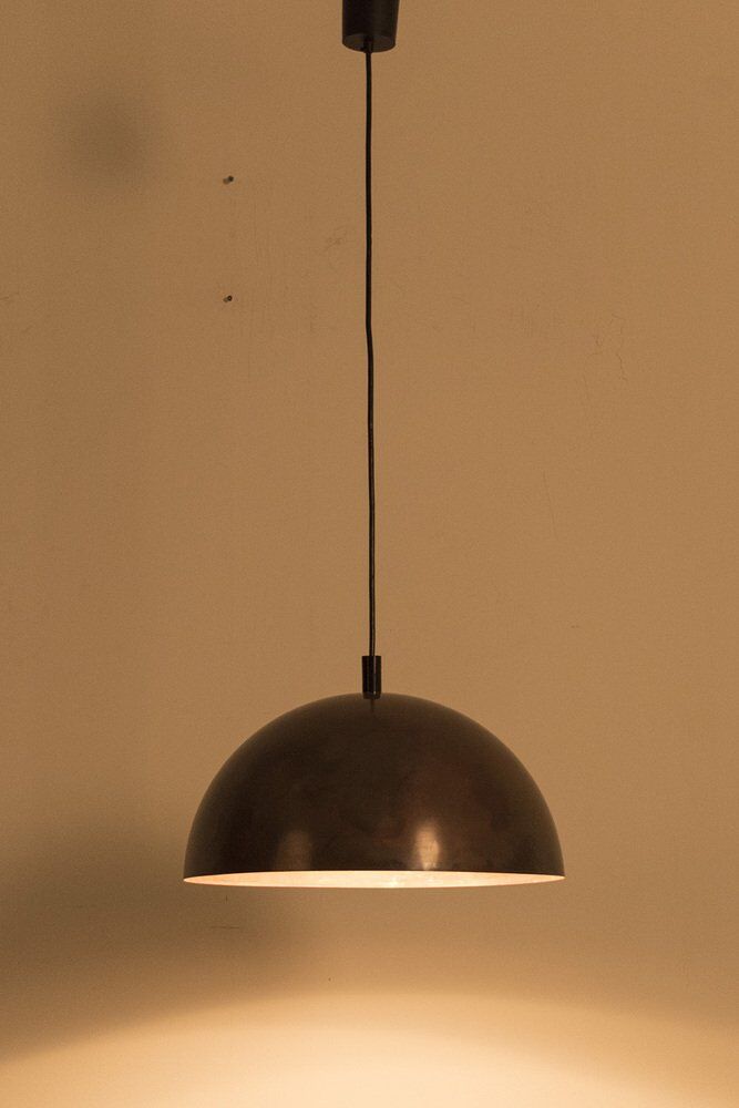 Suspension en laiton doré vintage