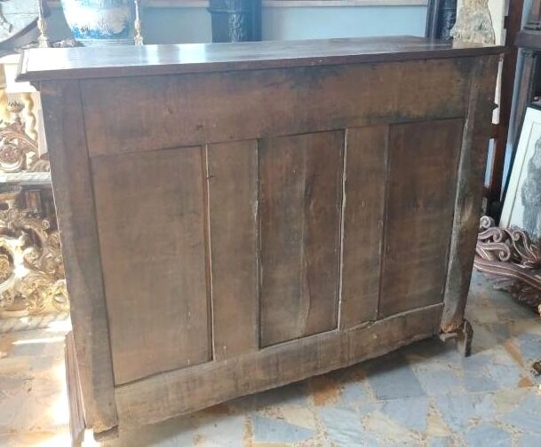 Two-door walnut buffet from Piedmont, 18th century