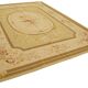 Handmade European Vintage Aubusson Kilim 273 cm x 364 cm