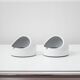 Pair of "Nautical" ashtrays by Cini & Nils for OPI Milano