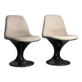 2 chaises Orbit, édition Herman Miller. Design Farner & Grunder, circa 1970.