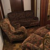 Salon classique, 2 canapés et un fauteuil