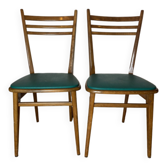 Chaise design 1960 vintage scandinave