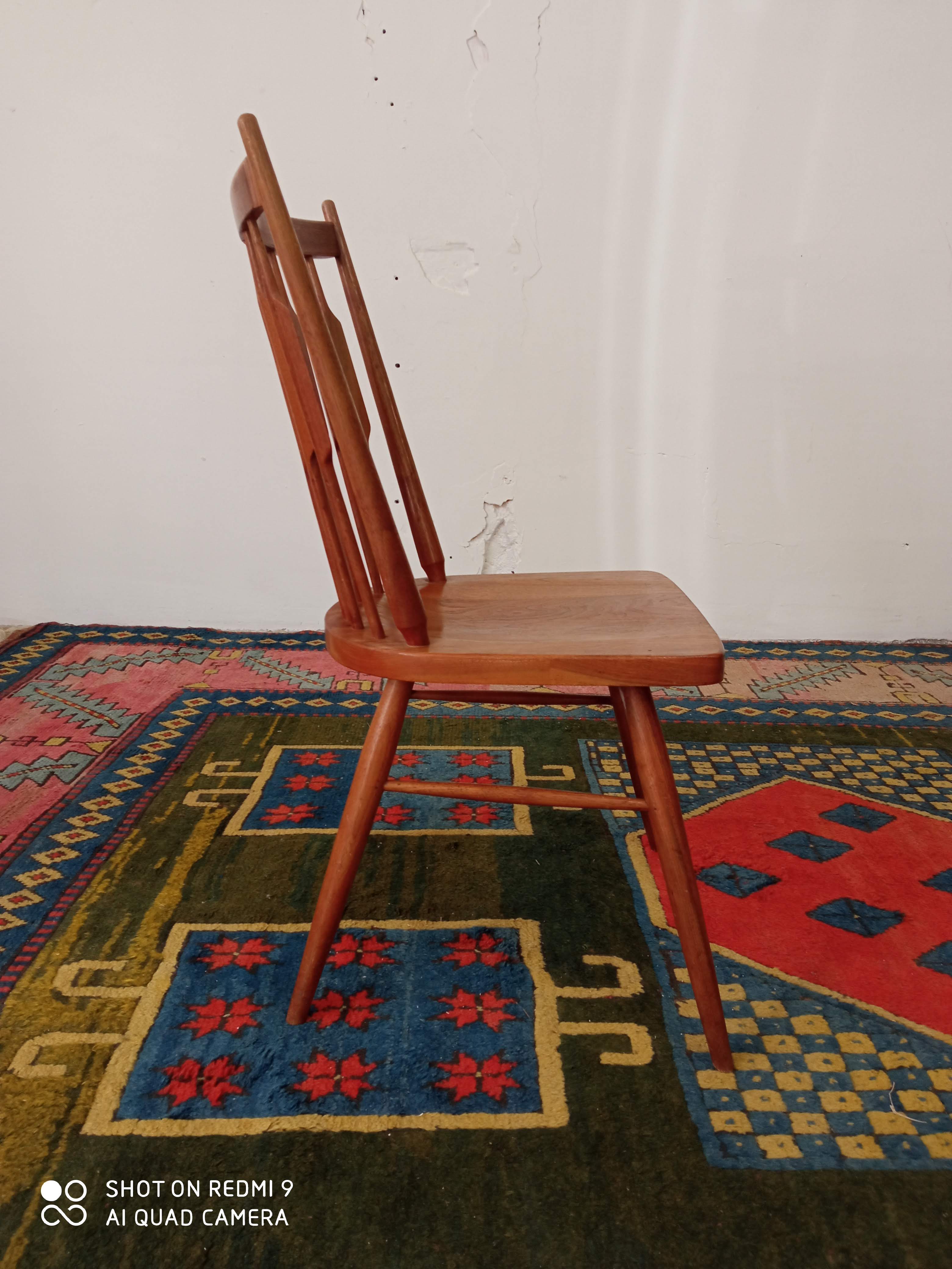 Kipp Stewart 50s walnut chairs for Drexel