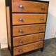 Commode, chiffonnier en bois vintage 1950