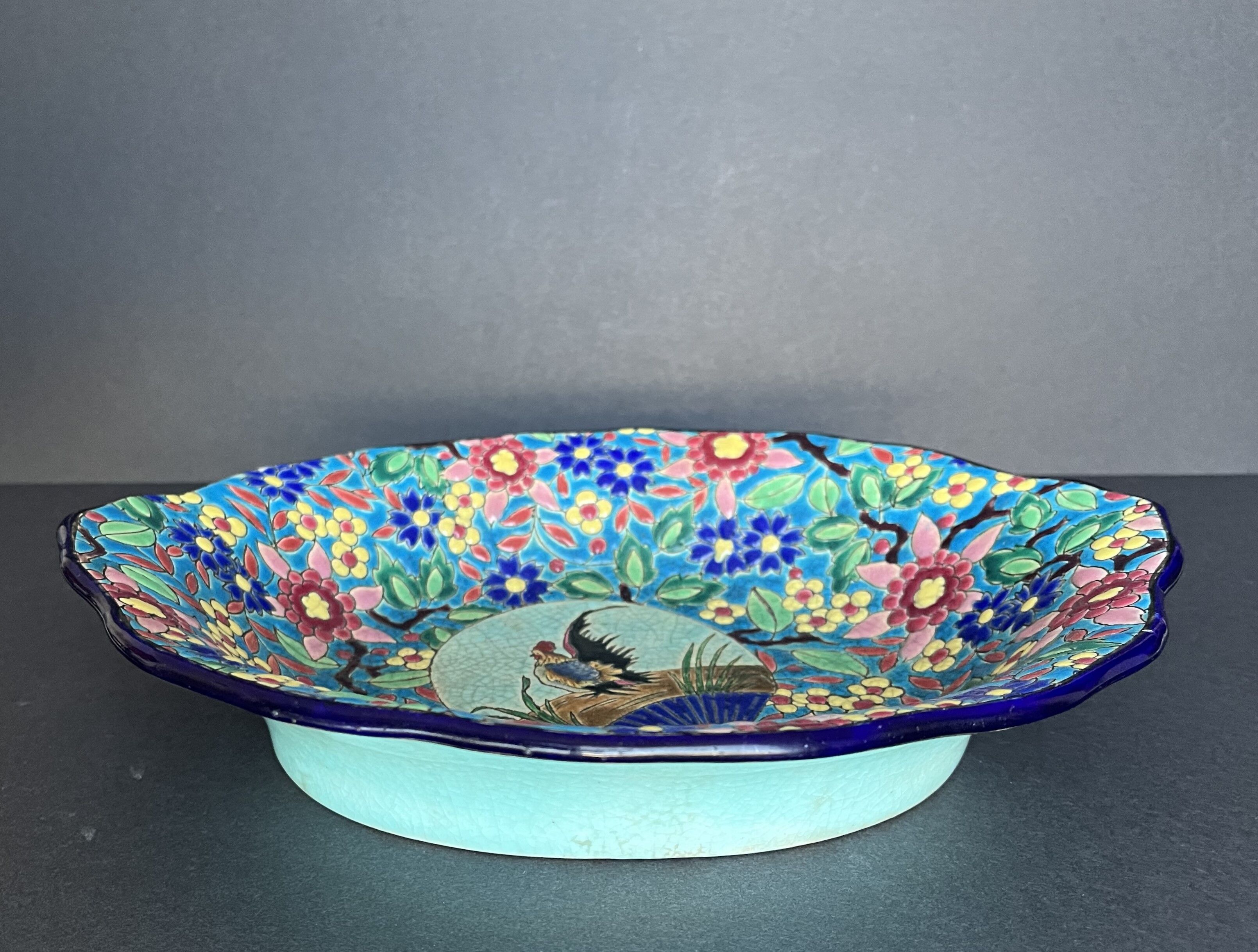 Bannette en émaux de Longwy