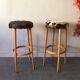 Duo of vintage bar stools