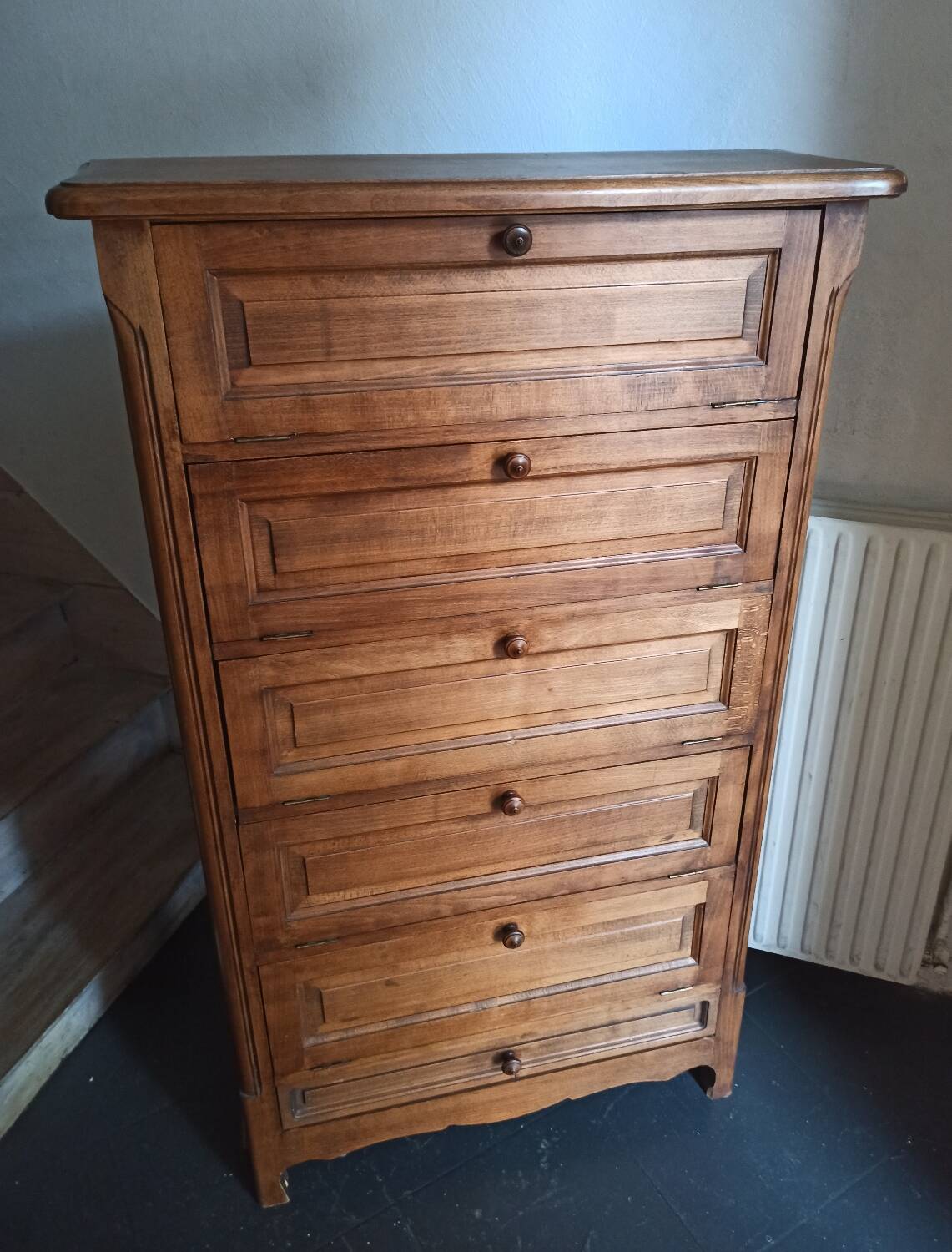 Vintage shoe cabinet