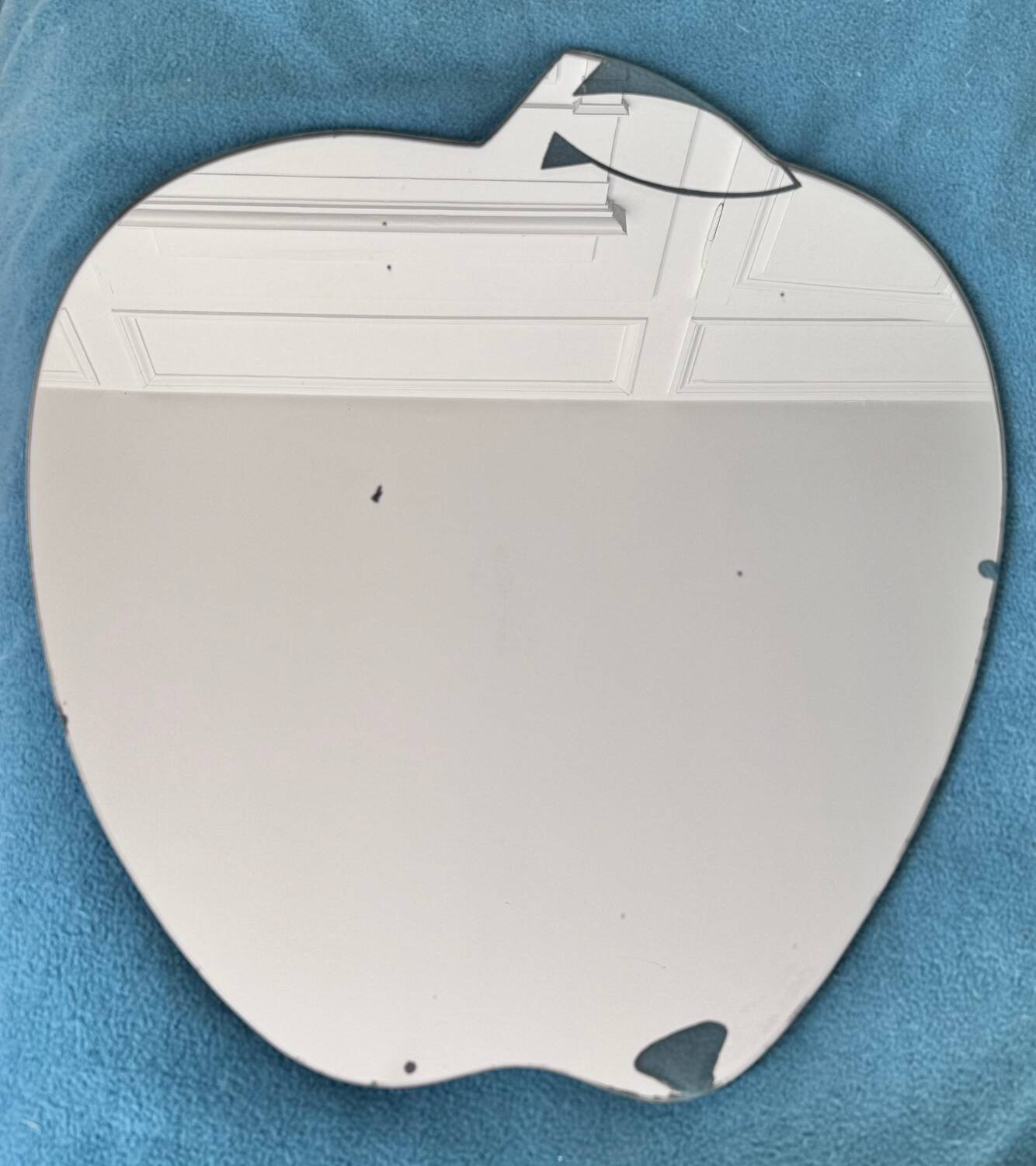 Miroir pomme Atelier Mathias Design Paris, 1970