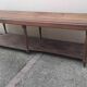 Grande table Drapier ancienne XIX eme meuble métier atelier tissu commerce