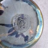 Maur-Vieil Bob Le Bleis vintage 70's glass paste paperweight with inclusions