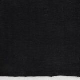 5x7 Dark Navy Blue Solid Turkish Vintage Kilim Rug For Bedroom, 156x223 Cm