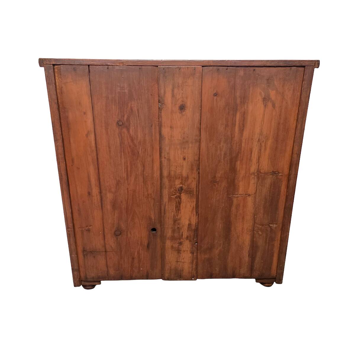 Antique English Victorian mahogany chest of drawers, early 1900s