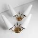 Pair of wall lamps 1960