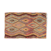 Anatolian handmade kilim rug 288 cm x 178 cm