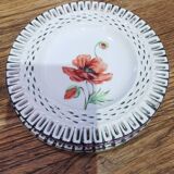 Charming set of 3 small rovina épinal plates