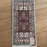 Handmade Tunisian carpet in upper wool twentieth century