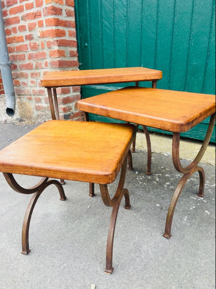 Vintage pull-out tables