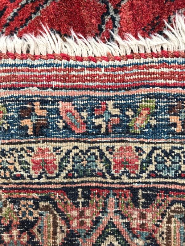 Carpet old Persian is Bijar hand 183 X 268 CM