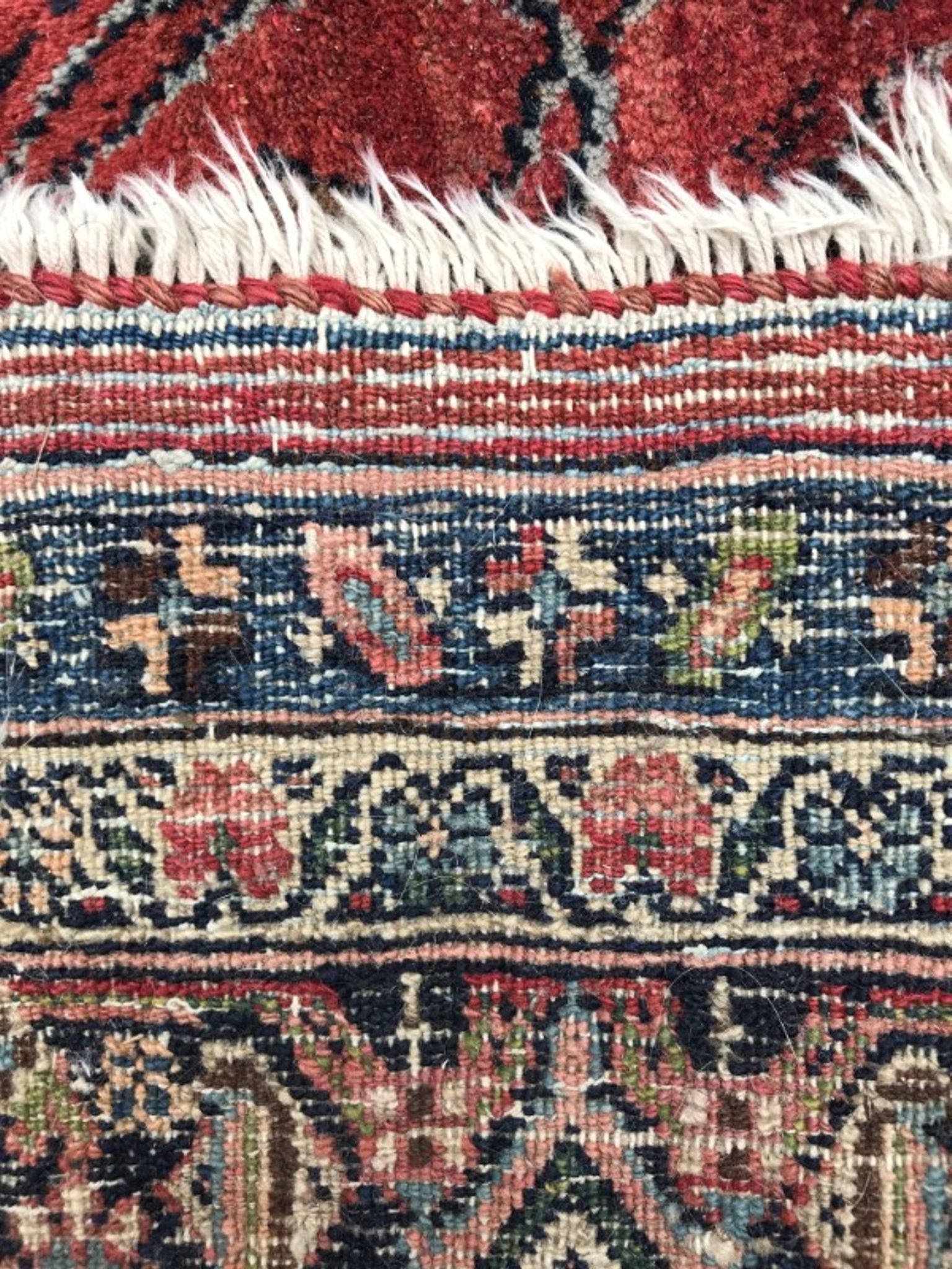 Carpet old Persian is Bijar hand 183 X 268 CM