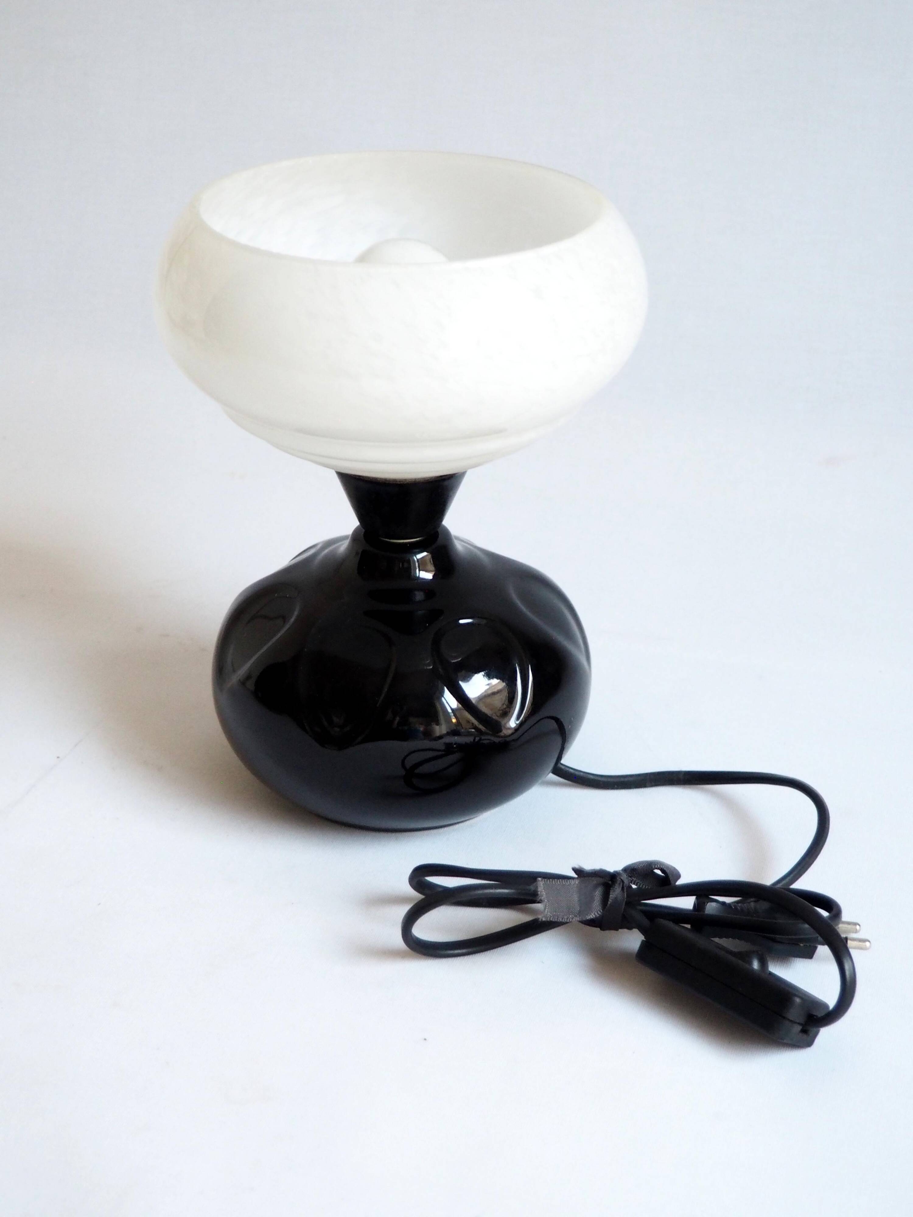Clichy and ceramic lamp