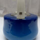 Old blue enamelled kettle