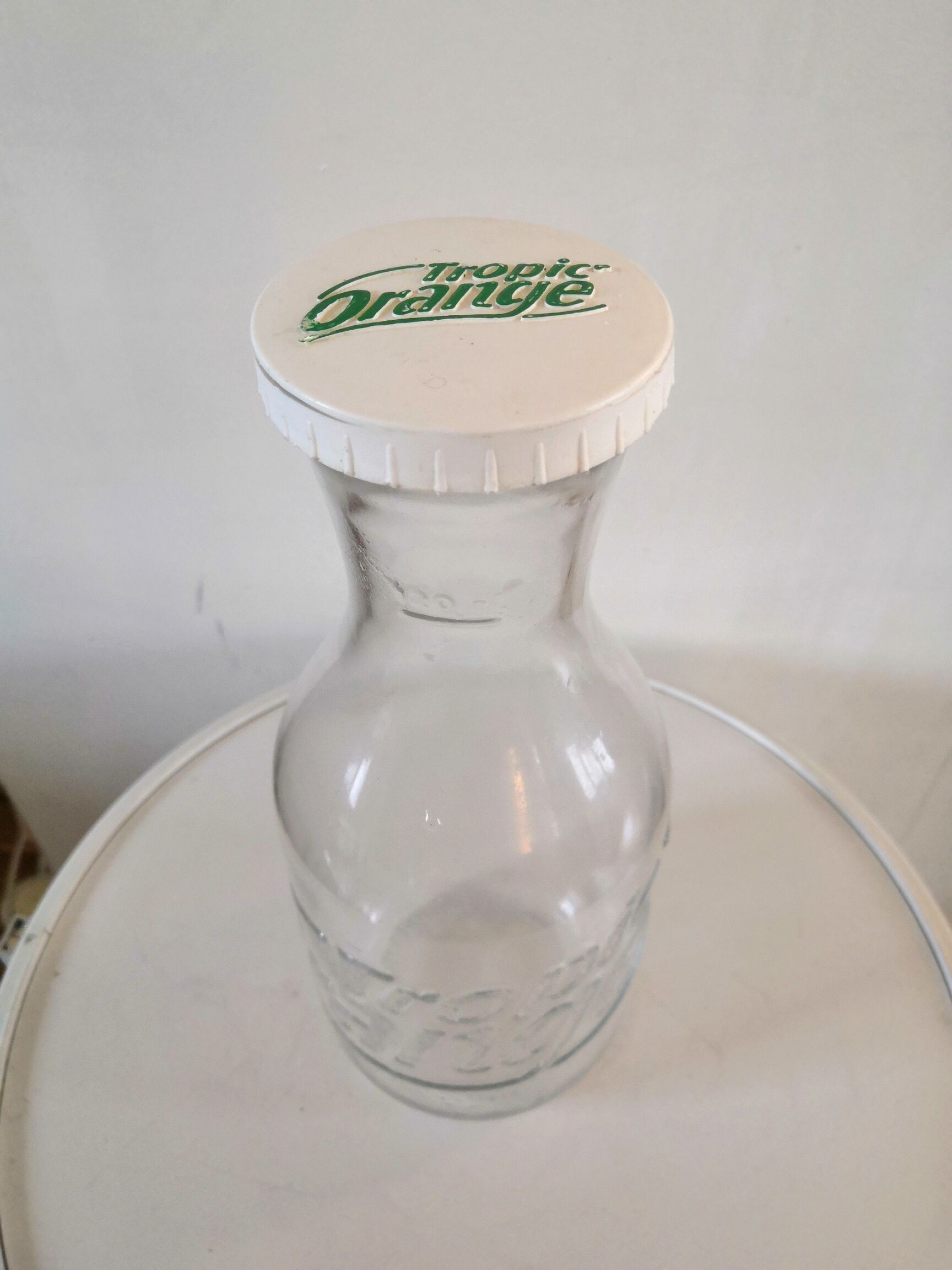 Vintage decanter Tropic Orange 70s