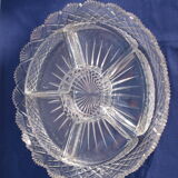 plate of hors d'oeuvres in Crystal