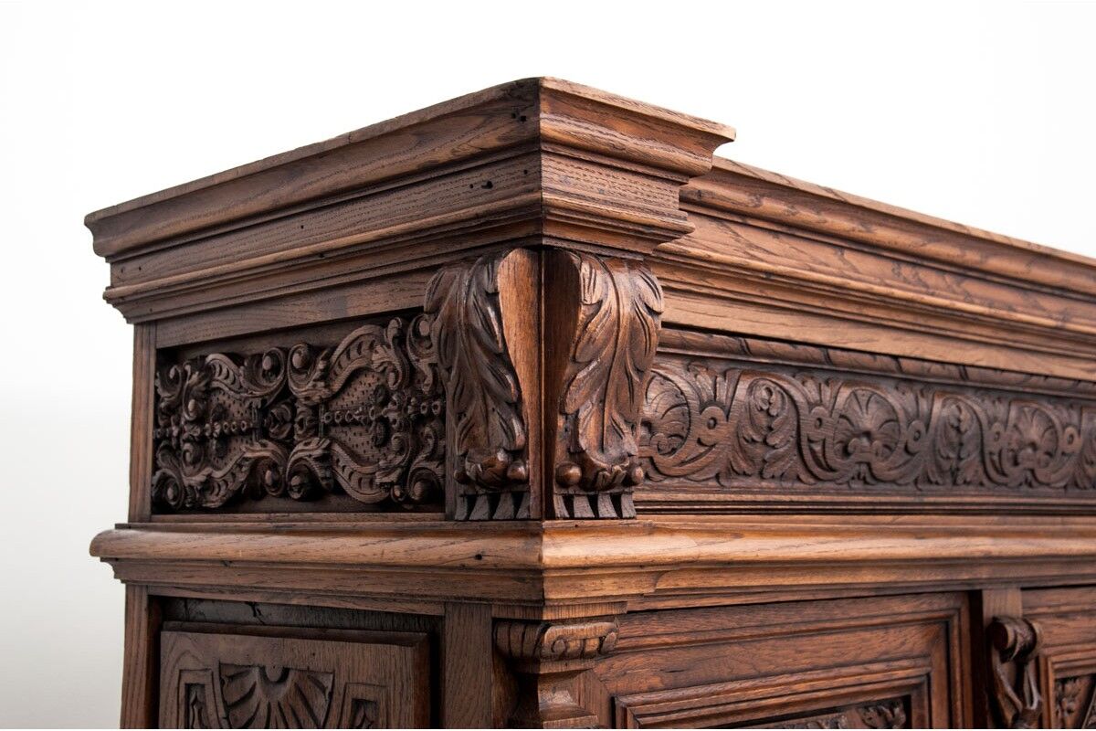 Antique renaissance cabinet