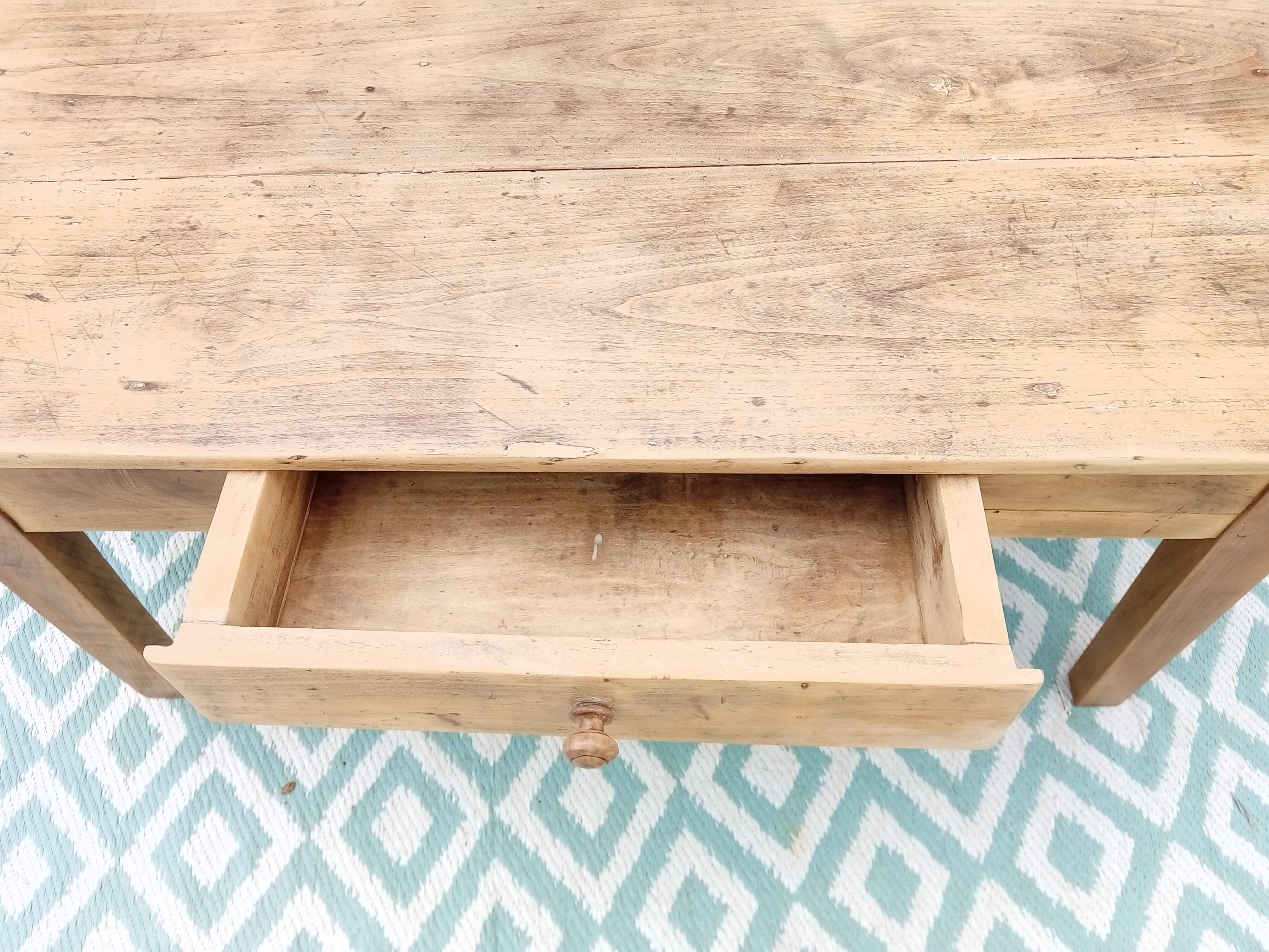 Antique wooden coffee table