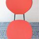 Chaise pieds eiffel vintage années 50