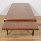 Table basse vintage en teck par Johannes Andersen pour CFC Silkeborg, Danemark, 1960s