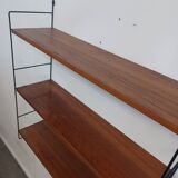 Etagère murale String en noyer, années 60
