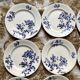 Sarreguemines ironstone flat plates, Damascus model