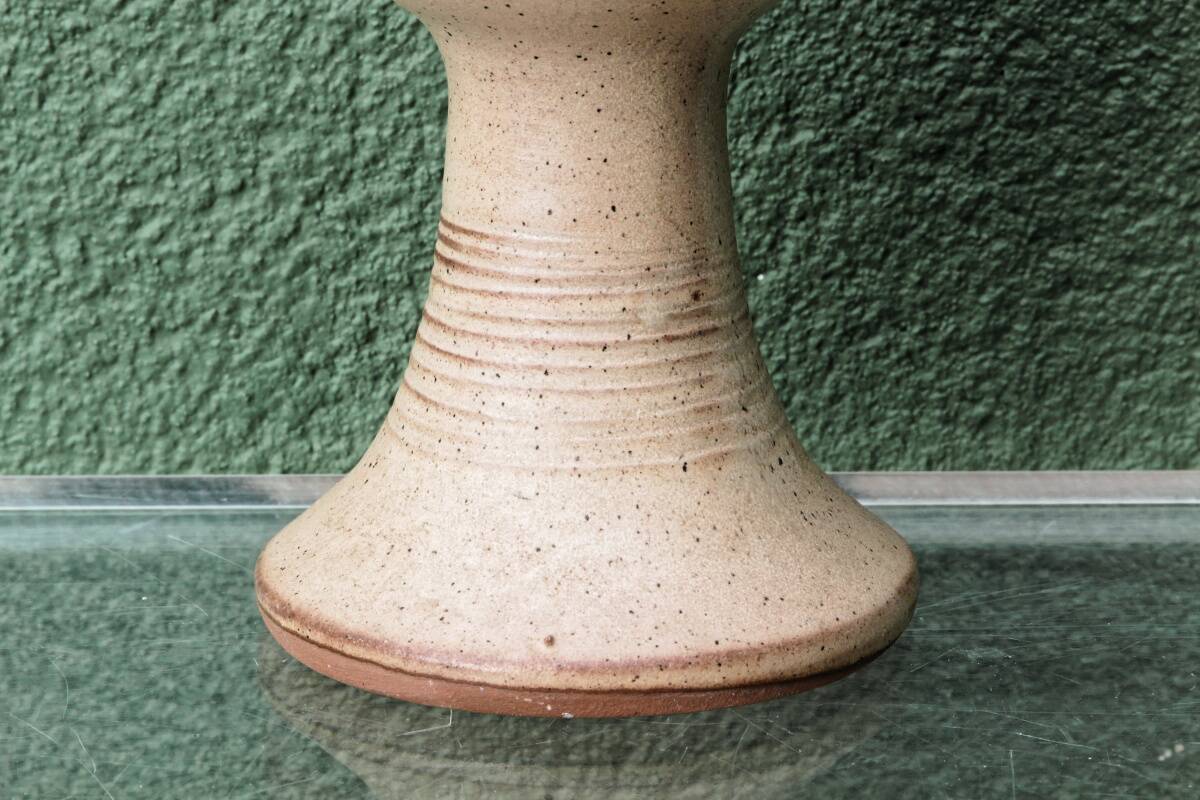 Vase soliflore en terre cuite vernissée, Vallauris