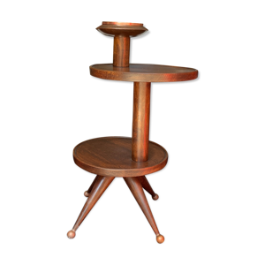 table de fumeur en bois