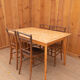 Compass leg table