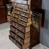 Chinese Cabinet in Lacquered Wood and Painted Wood – Early 20th Century