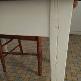 Farmhouse table with extensions
