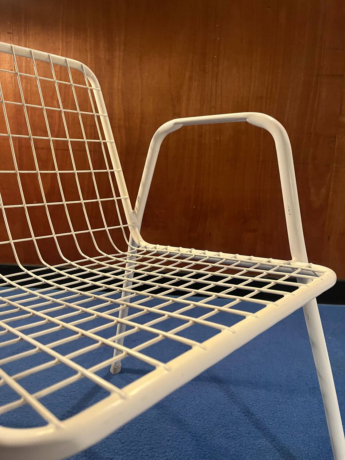 4 vintage Emu Rio chairs from Italy, 1970.