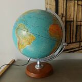 Luminous globe , Denmark , globe scan