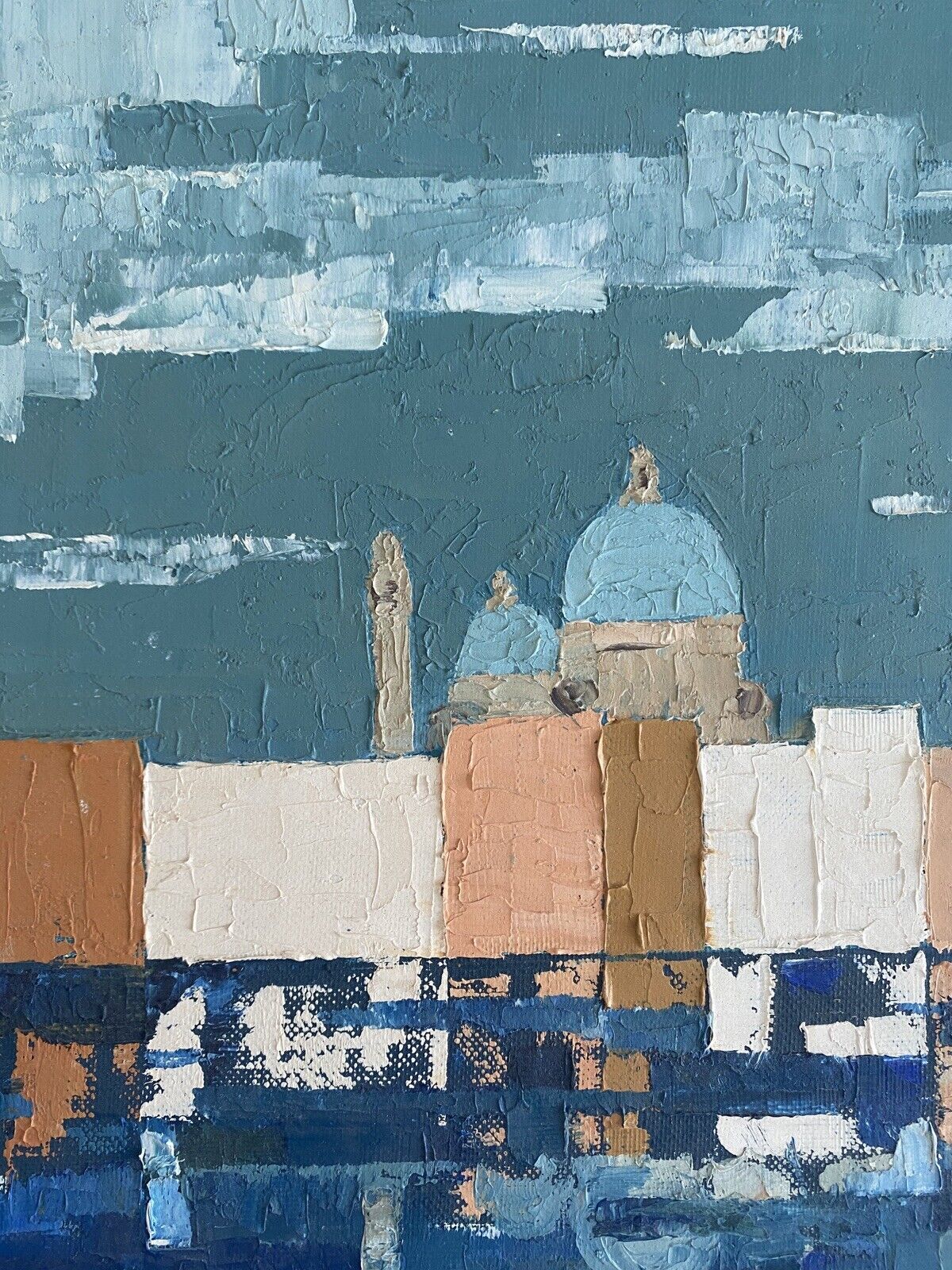 HSP painting “Venice” by Jean-François Devaliere (1926-2021)