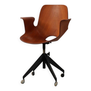 Chaise bureau Medea Vittorio Nobili pour Fratelli Tagliabue, Italie 1950