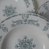 Terre de fer 6 assiettes creuses compiegne