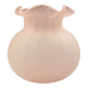 Vase rose poudré SIA