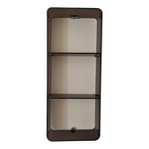 wall shelf in smoked plexiglass, design 1970