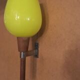 Mid-Century wall lamps in yellow and red chalice by Vistosi, 1960s, set of 2.