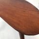 Vintage tripody tabout shape triangle annee 60