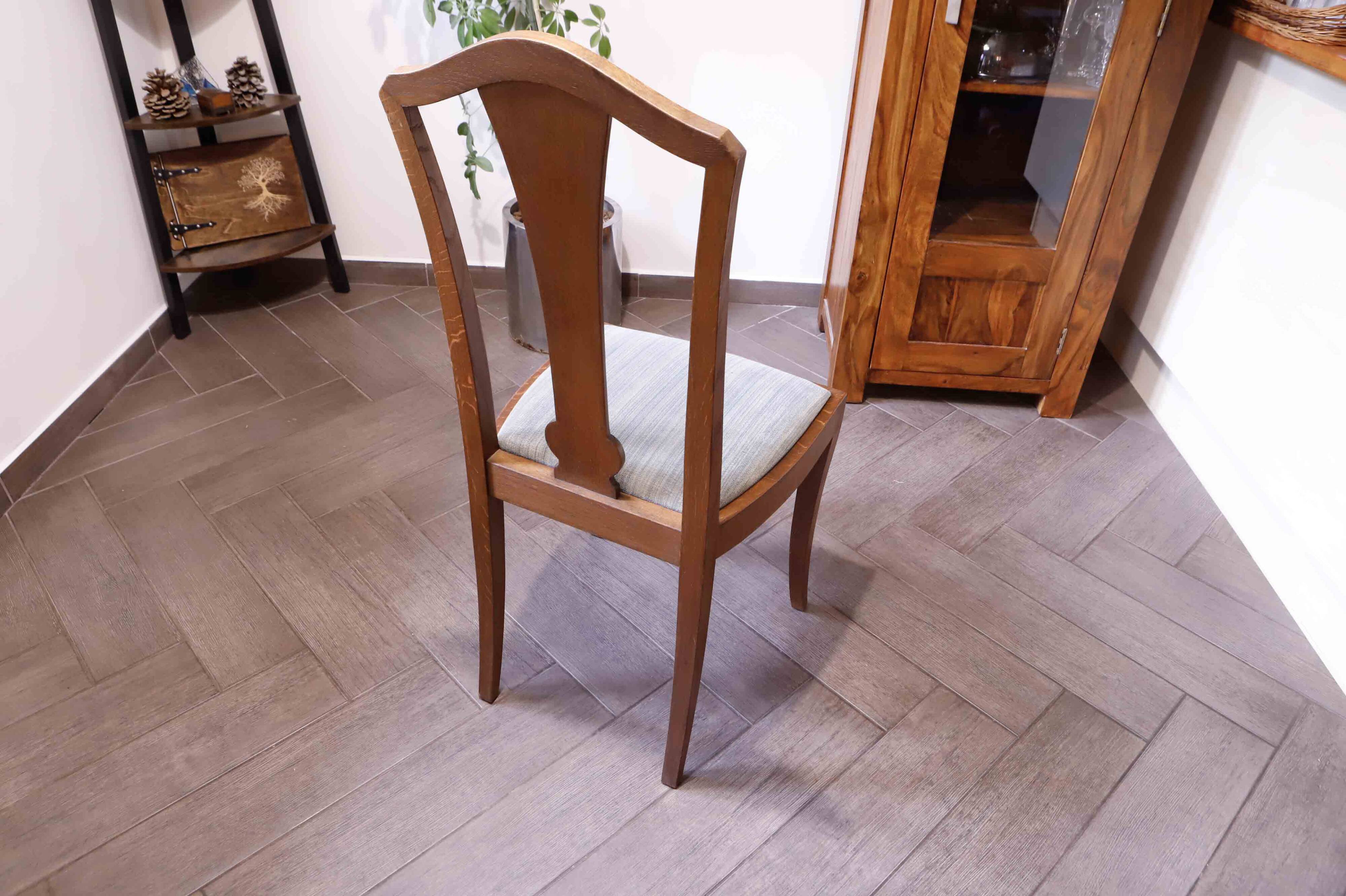 Set of 4 Art Nouveau dining chairs